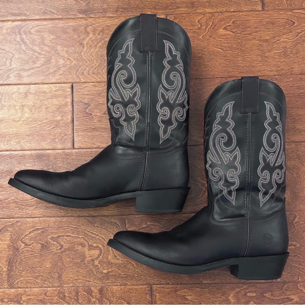 Double H Oil Resistant Brown Leather Soft Toe Cowboy Work Boots DH3255 MENS 11D